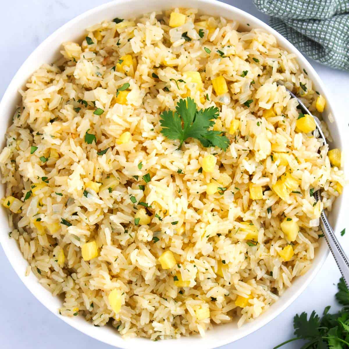 Easy Cilantro Lime Pineapple Rice Bowls for Flavorful Weeknights